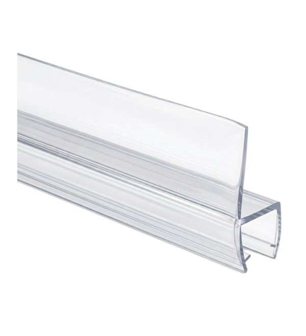 Glass door lip seal